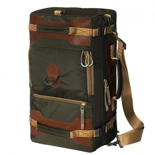 Сумка-рюкзак С-27ТК с кожаными накладками