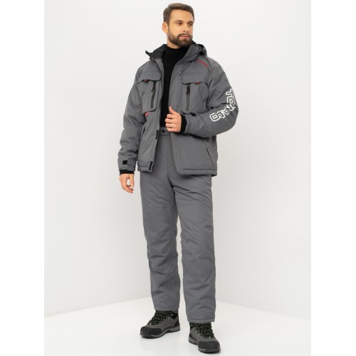 Костюм демисезонный Торнадо -15 цвет Серый ткань Breathable