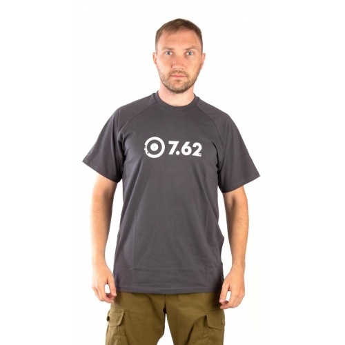 Футболка 7.62 Logo T-Shirt (Лого) (хлопок, серый)