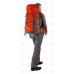 Рюкзак туристический PAYER Makalu (Макалу) 80L (оранжевый)