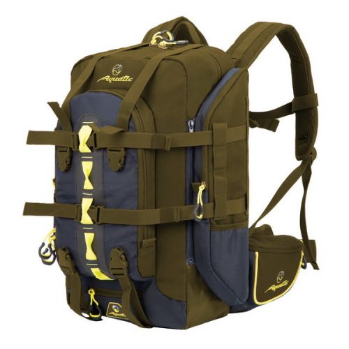 Рюкзак для рыбалки и охоты Aquatic Р-30ХС (цвет: хаки / синий; 30 л)
