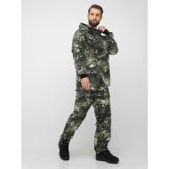 Костюм летний Антигнус-Люкс ткань Сорочка цвет Зелёный питон