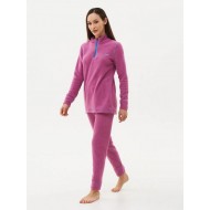 Термобелье женское Thermoline ZIP ткань Флис цвет Фиолетовый