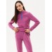 Термобелье женское Thermoline ZIP ткань Флис цвет Фиолетовый
