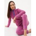 Термобелье женское Thermoline ZIP ткань Флис цвет Фиолетовый