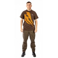Футболка PRIDE Claws (Клоус) (хлопок, т.коричневый) PRTS-01DBR